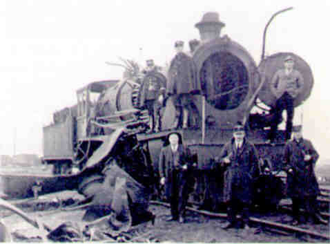 Explosion de la chaudière de la locomotive belge type 9 à Baarle-Nassau (1932)