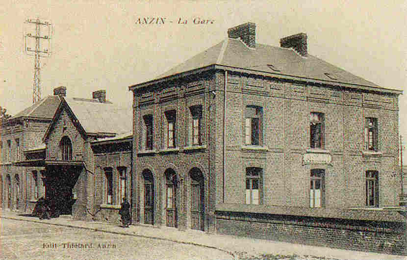 Gare d'Anzin vers 1925