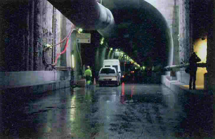 Tunnel de Soumagne en chantier